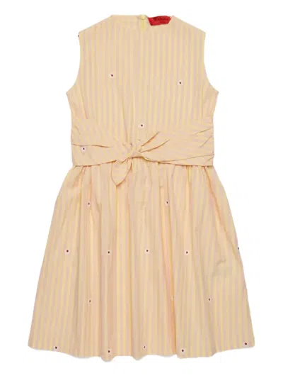 Max & Co Kids' Striped Sleeveless Dress