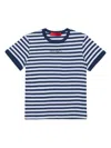 Max & Co Striped T-shirt In Blue