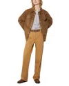 Max & Co . Suede Jacket In Brown
