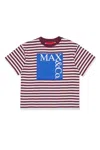 Max & Co Logo-print T-shirt In Blue