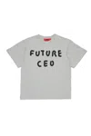 Max & Co T-shirt With Print In Gray