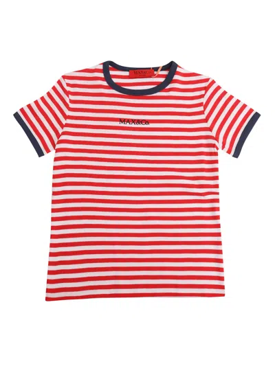 Max & Co Kids' T-shirts In Red
