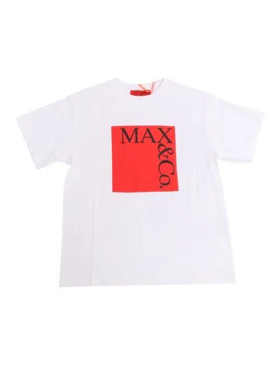 Max & Co Kids' T-shirts In White