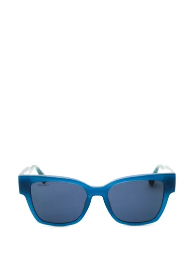 Max & Co Tinted-lenses Sunglasses In Blue