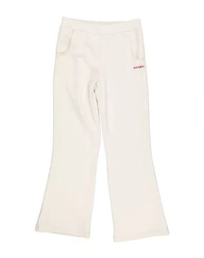 Max & Co Babies' . Toddler Girl Pants Off White Size 6 Cotton