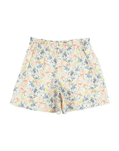 Max & Co Babies' . Toddler Girl Shorts & Bermuda Shorts Ivory Size 6 Cotton In Multi