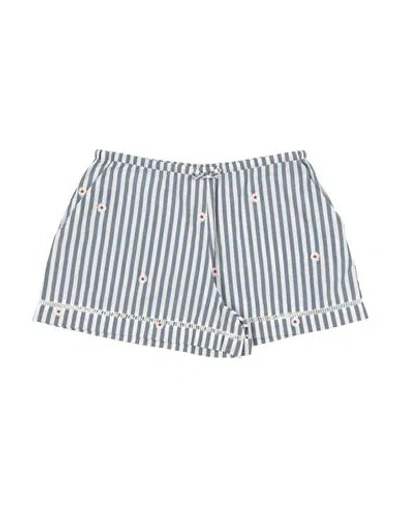 Max & Co Babies' . Toddler Girl Shorts & Bermuda Shorts Slate Blue Size 6 Cotton In Multi