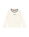 Max & Co Babies' . Toddler Girl T-shirt Ivory Size 6 Cotton In Neutral