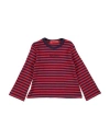 Max & Co . Toddler Girl T-shirt Navy Size 6 Cotton In Red