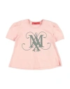 Max & Co Babies' . Toddler Girl T-shirt Pink Size 6 Cotton