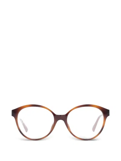 Max & Co Tortoise-shell Round-frame Glasses In Brown