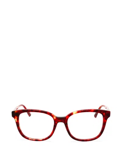Max & Co Tortoiseshell-effect Rectangle-frame Glasses In Multi