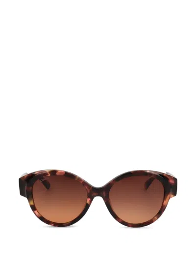 Max & Co Tortoiseshell-effect Sunglasses In Brown