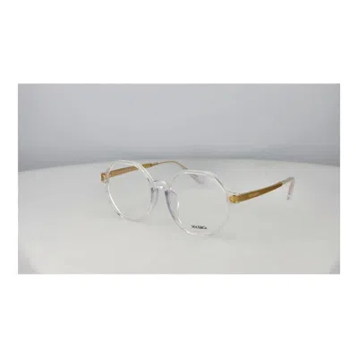 Max & Co Transparent Acetate Glasses (frames) In Metallic