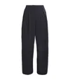Max & Co Twisted Wide-leg Trousers In Multi