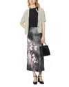 Max & Co . V Neck Cardigan In Gray