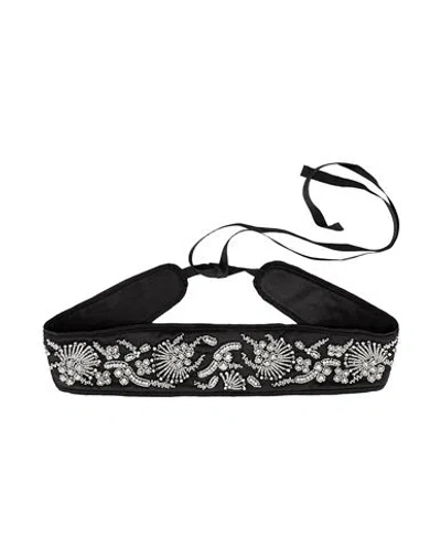 Max & Co . Verbo Woman Belt Black Size Onesize Polyester