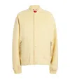 Max & Co Virgin Wool Bomber Jacket In Neutral