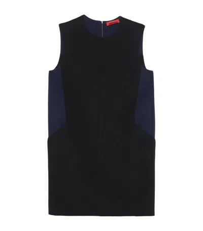 Max & Co . Virgin Wool Mini Dress In Black