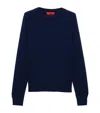 Max & Co Virgin Wool Sweater In Blue