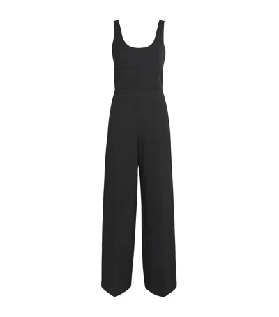 Max & Co Wide-leg Jumpsuit In Black