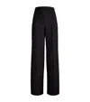 Max & Co Wide-leg Trousers In Black