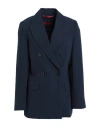 Max & Co . Woman Blazer Midnight Blue Size 8 Polyester