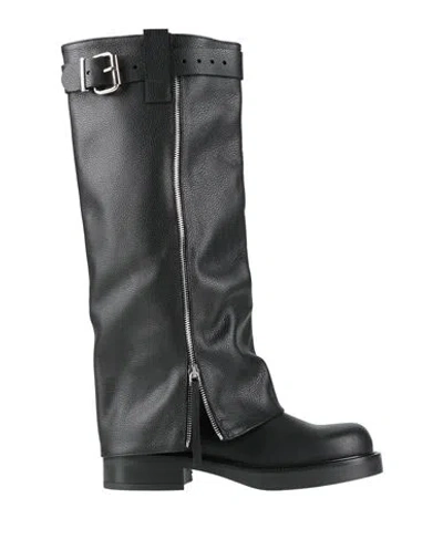Max & Co . Woman Boot Black Size 9 Leather