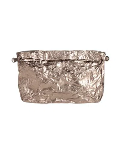 Max & Co . Woman Clutch Bronze Size - Polyamide In Yellow