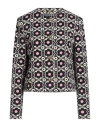 Max & Co . Woman Jacket Black Size 2 Polyester, Elastane In Multi