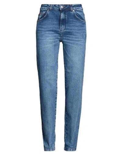 Max & Co . Woman Jeans Blue Size 25 Cotton, Elastane