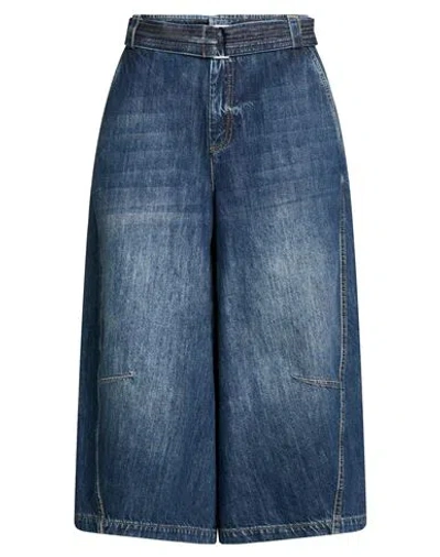 Max & Co . Woman Jeans Blue Size 25 Cotton, Viscose, Polyester