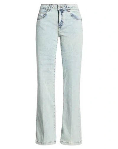 Max & Co . Woman Jeans Blue Size 26 Cotton, Elastane