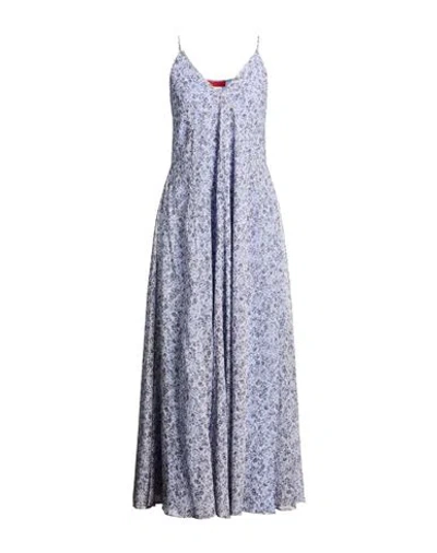 Max & Co . Woman Maxi Dress Lilac Size 2 Polyester In Purple