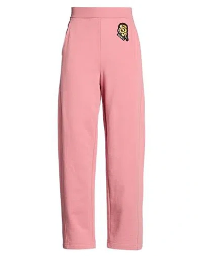Max & Co . Woman Pants Antique Rose Size S Cotton In Pink