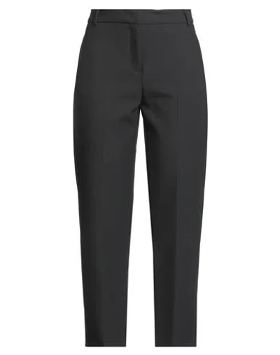 Max & Co . Woman Pants Black Size 2 Polyester, Viscose, Elastane