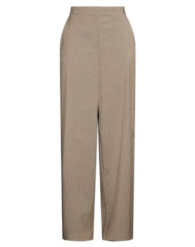 Max & Co . Woman Pants Camel Size 2 Polyester, Viscose, Elastane In Brown