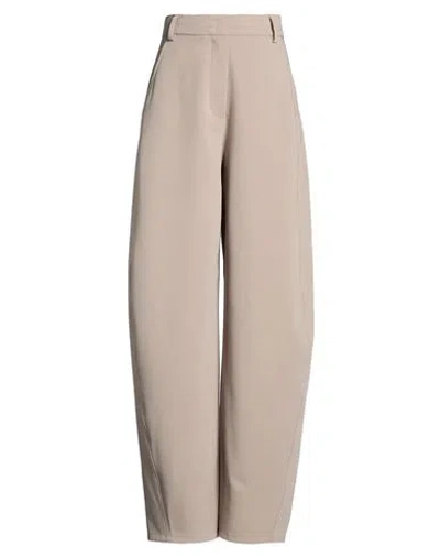 Max & Co . Woman Pants Khaki Size 2 Polyester, Elastane In Neutral