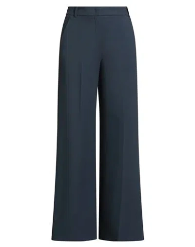 Max & Co . Woman Pants Navy Size 4 Polyester, Viscose, Elastane