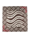 Max & Co . Woman Scarf Brown Size - Silk In Brown