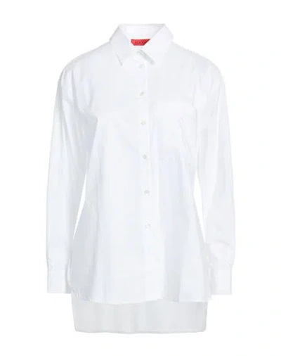 Max & Co . Woman Shirt White Size 0 Cotton