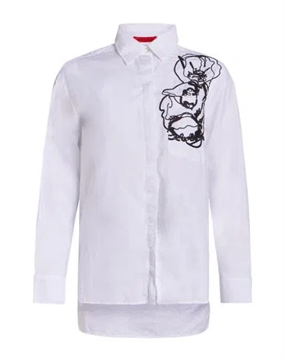 Max & Co . Woman Shirt White Size 6 Cotton