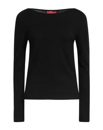Max & Co . Woman Sweater Black Size Xl Viscose, Polyester