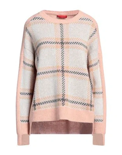 Max & Co . Woman Sweater Blush Size M Wool In Multi