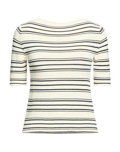 Max & Co . Woman Sweater Ivory Size Xl Cotton, Polyamide In Brown