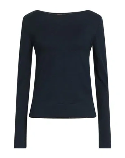 Max & Co . Woman Sweater Navy Size L Viscose, Polyester In Black