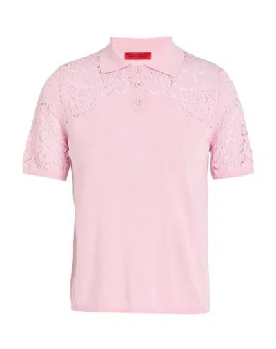 Max & Co . Woman Sweater Pink Size S Cotton