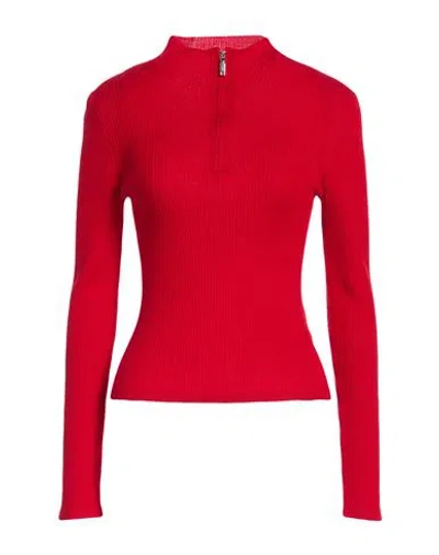 Max & Co . Woman Sweater Red Size S Virgin Wool