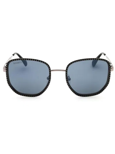 Max & Co . Women's Metal Cat Eye Sunglasses