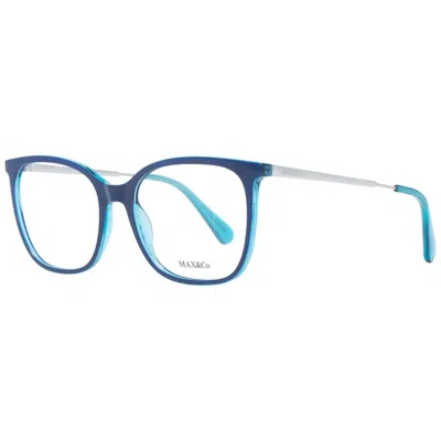 Max & Co Ladies' Spectacle Frame Max&co Mo5042 53092 Gbby2 In Blue